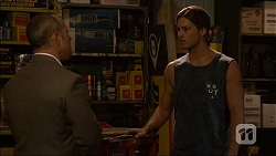 Dennis Dimato, Tyler Brennan in Neighbours Episode 7100