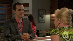 Nick Petrides, Sheila Canning in Neighbours Episode 7103