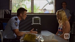 Mark Brennan, Georgia Brooks in Neighbours Episode 