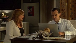 Terese Willis, Nick Petrides in Neighbours Episode 7105