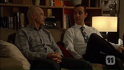 Paul Robinson, Nick Petrides in Neighbours Episode 7105