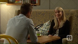 Mark Brennan, Federal Agent Greta Jackson in Neighbours Episode 7105