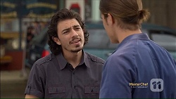 Joey Dimato, Tyler Brennan in Neighbours Episode 