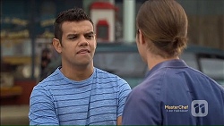 Nate Kinski, Tyler Brennan in Neighbours Episode 7113