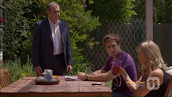 Karl Kennedy, Kyle Canning, Georgia Brooks in Neighbours Episode 