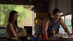 Paige Smith, Tyler Brennan in Neighbours Episode 7115