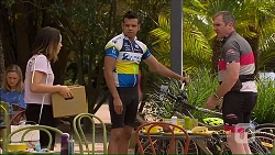 Imogen Willis, Nate Kinski, Karl Kennedy in Neighbours Episode 7117