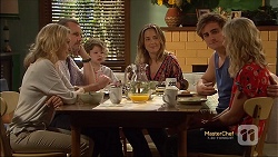 Rhonda Brooks, Toadie Rebecchi, Nell Rebecchi, Sonya Rebecchi, Kyle Canning, Georgia Brooks in Neighbours Episode 7120