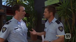 Senior Sergeant Milov Frost, Mark Brennan in Neighbours Episode 