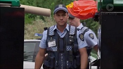 Mark Brennan, Senior Sergeant Milov Frost in Neighbours Episode 