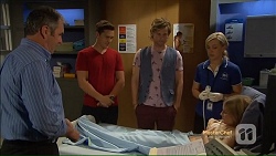 Karl Kennedy, Josh Willis, Daniel Robinson, Georgia Brooks, Amber Turner in Neighbours Episode 7123