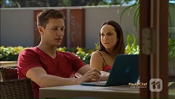 Josh Willis, Imogen Willis in Neighbours Episode 