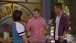 Naomi Canning, Toadie Rebecchi, Mark Brennan in Neighbours Episode 7124