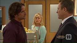 Brad Willis, Lauren Turner, Ezra Hanley in Neighbours Episode 7125