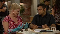 Sheila Canning, Nate Kinski in Neighbours Episode 7125