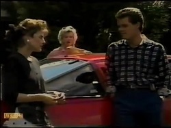 Gail Lewis, Helen Daniels, Paul Robinson in Neighbours Episode 0483