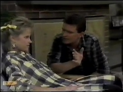 Daphne Clarke, Des Clarke in Neighbours Episode 