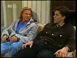 Brad Willis, Cameron Hudson in Neighbours Episode 