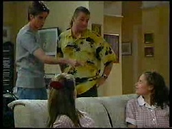 Nick Atkins, Anne Wilkinson, Toadie Rebecchi, Caitlin Atkins in Neighbours Episode 