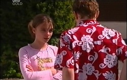 Summer Hoyland, Caleb Wilson in Neighbours Episode 