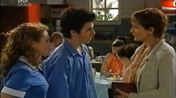 Serena Bishop, Stingray Timmins, Susan Kennedy in Neighbours Episode 