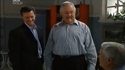 Paul Robinson, Harold Bishop, Lou Carpenter in Neighbours Episode 4668