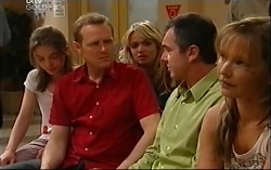 Summer Hoyland, Max Hoyland, Sky Bishop, Karl Kennedy, Steph Scully in Neighbours Episode 