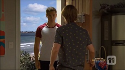 Josh Willis, Daniel Robinson in Neighbours Episode 7128