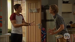 Josh Willis, Daniel Robinson in Neighbours Episode 