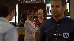 Alistair Hall, Susan Kennedy, Sheila Canning, Nate Kinski in Neighbours Episode 7132