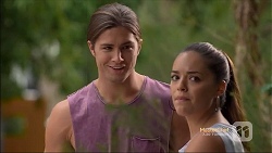 Tyler Brennan, Paige Novak in Neighbours Episode 