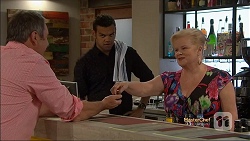 Karl Kennedy, Nate Kinski, Sheila Canning in Neighbours Episode 