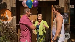 Toadie Rebecchi, Sheila Canning, Kyle Canning in Neighbours Episode 