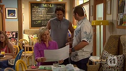 Lauren Turner, Brad Willis, Toadie Rebecchi in Neighbours Episode 7140