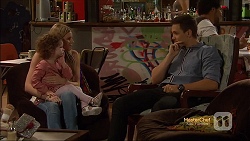 Amber Turner, Nell Rebecchi, Josh Willis in Neighbours Episode 