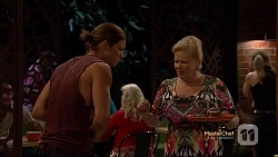 Tyler Brennan, Sheila Canning in Neighbours Episode 