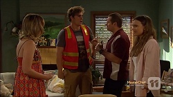 Sonya Rebecchi, Kyle Canning, Toadie Rebecchi, Amy Williams in Neighbours Episode 