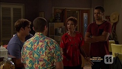 Kyle Canning, Toadie Rebecchi, Susan Kennedy, Nate Kinski in Neighbours Episode 7145
