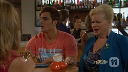 Sharon Canning, Kyle Canning, Sheila Canning in Neighbours Episode 