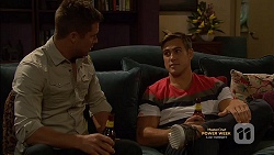 Mark Brennan, Aaron Brennan in Neighbours Episode 