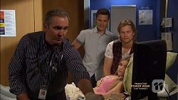 Karl Kennedy, Josh Willis, Daniel Robinson, Amber Turner in Neighbours Episode 