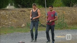 Tyler Brennan, Nate Kinski in Neighbours Episode 7154