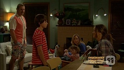 Toadie Rebecchi, Jimmy Williams, Nell Rebecchi, Sonya Rebecchi, Amy Williams in Neighbours Episode 