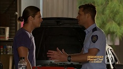 Tyler Brennan, Mark Brennan in Neighbours Episode 7155