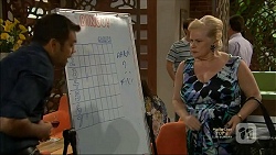 Nate Kinski, Sheila Canning in Neighbours Episode 