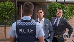 Mark Brennan, Aaron Brennan, Toadie Rebecchi in Neighbours Episode 