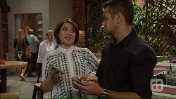 Naomi Canning, Nate Kinski in Neighbours Episode 