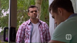 Nate Kinski, Aaron Brennan in Neighbours Episode 7167