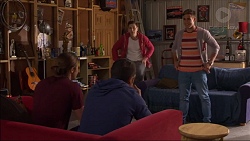 Tyler Brennan, Nate Kinski, Josh Willis, Aaron Brennan in Neighbours Episode 7174