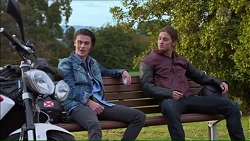 Ben Kirk, Tyler Brennan in Neighbours Episode 7178